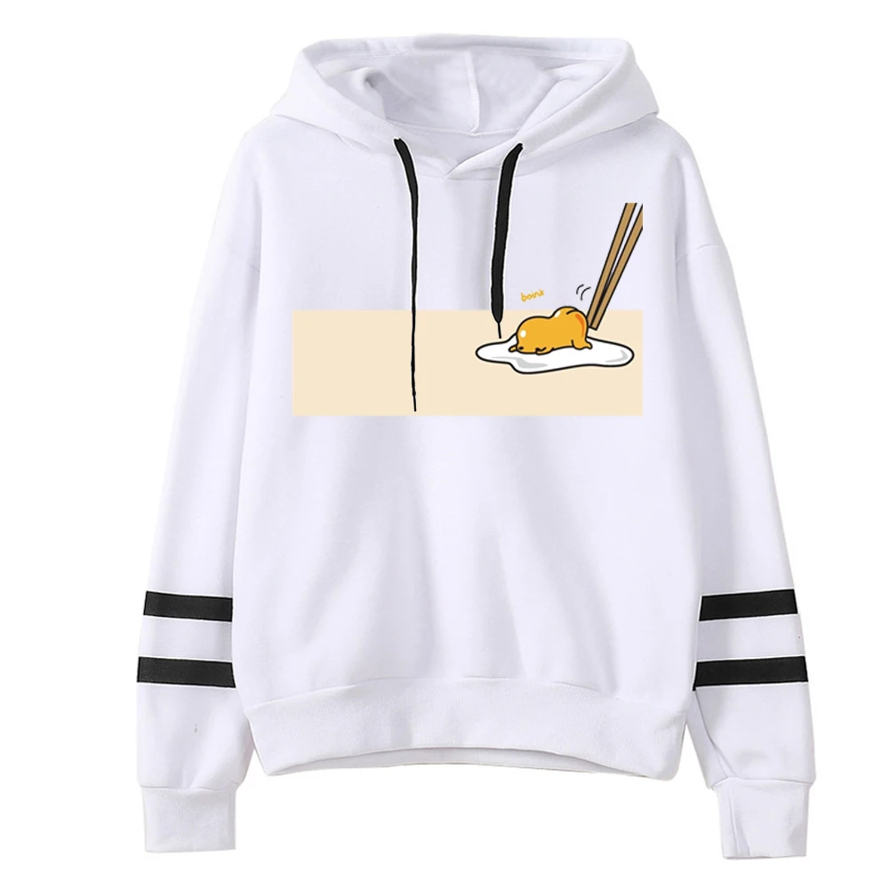 Женская толстовка с принтом gudetama дизайнерская Толстовка милая уличная одежда