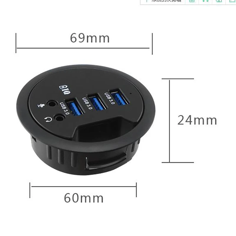 Устройство с зарядным креплением на столе 4 портовый концентратор USB 3 0 адаптер и