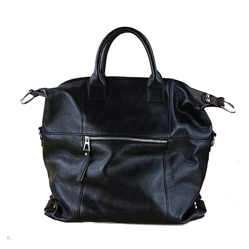 Женская сумка мессенджер из натуральной коровьей кожи вместительная высокого