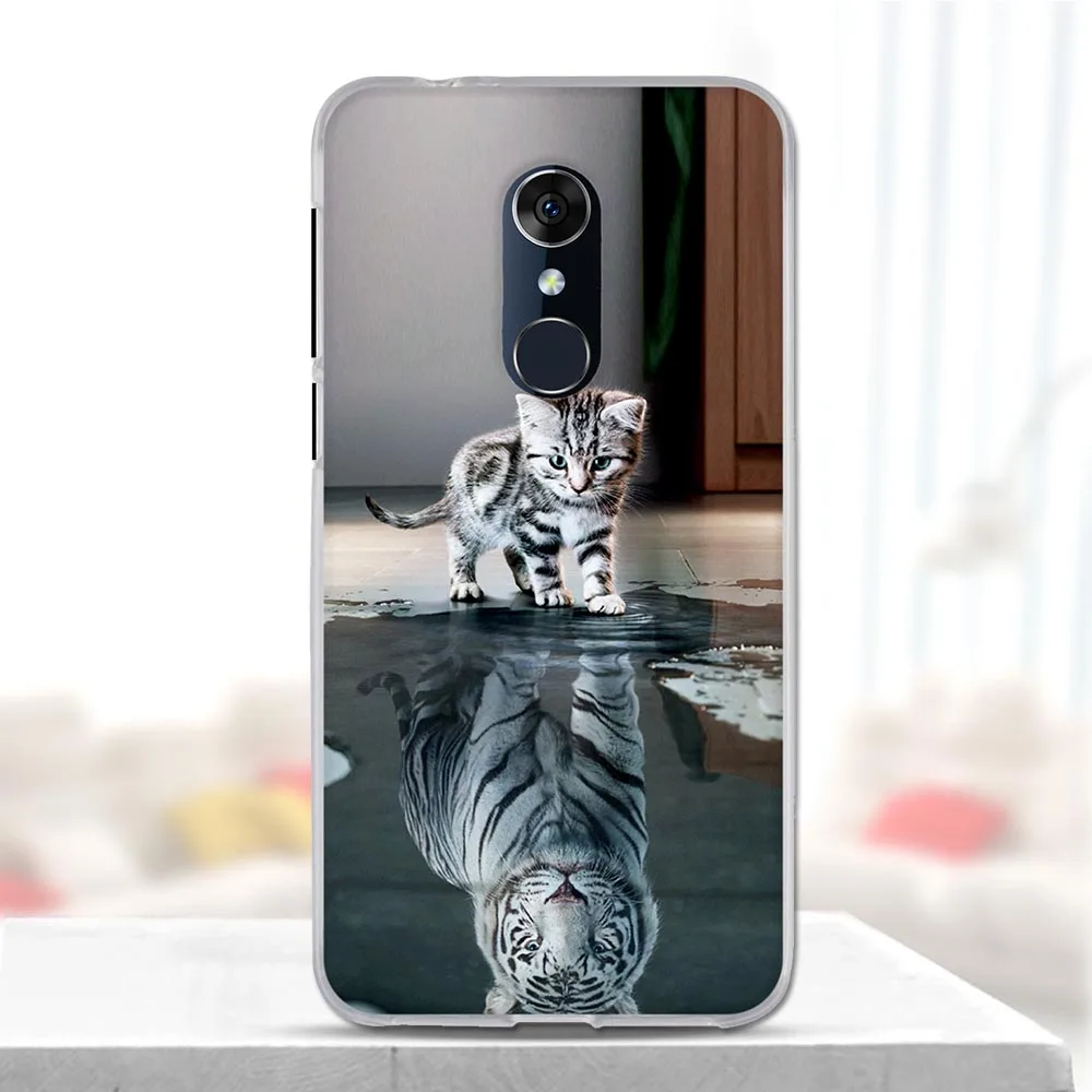 Чехол для Alcatel 3 5052Y 5052D чехол для Alcatel 3L 5034D Чехол Мягкий ТПУ силиконовый 3d чехол с изображением животных для Alcatel 3 Чехол