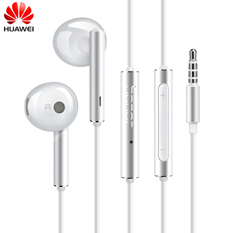 Huawei AM116 наушники с микрофоном Регулятор громкости динамик металлическая гарнитура для huawei P9 Lite P10 Plus mate 7 8 9 lite 5X 6X V9 XIAOMI