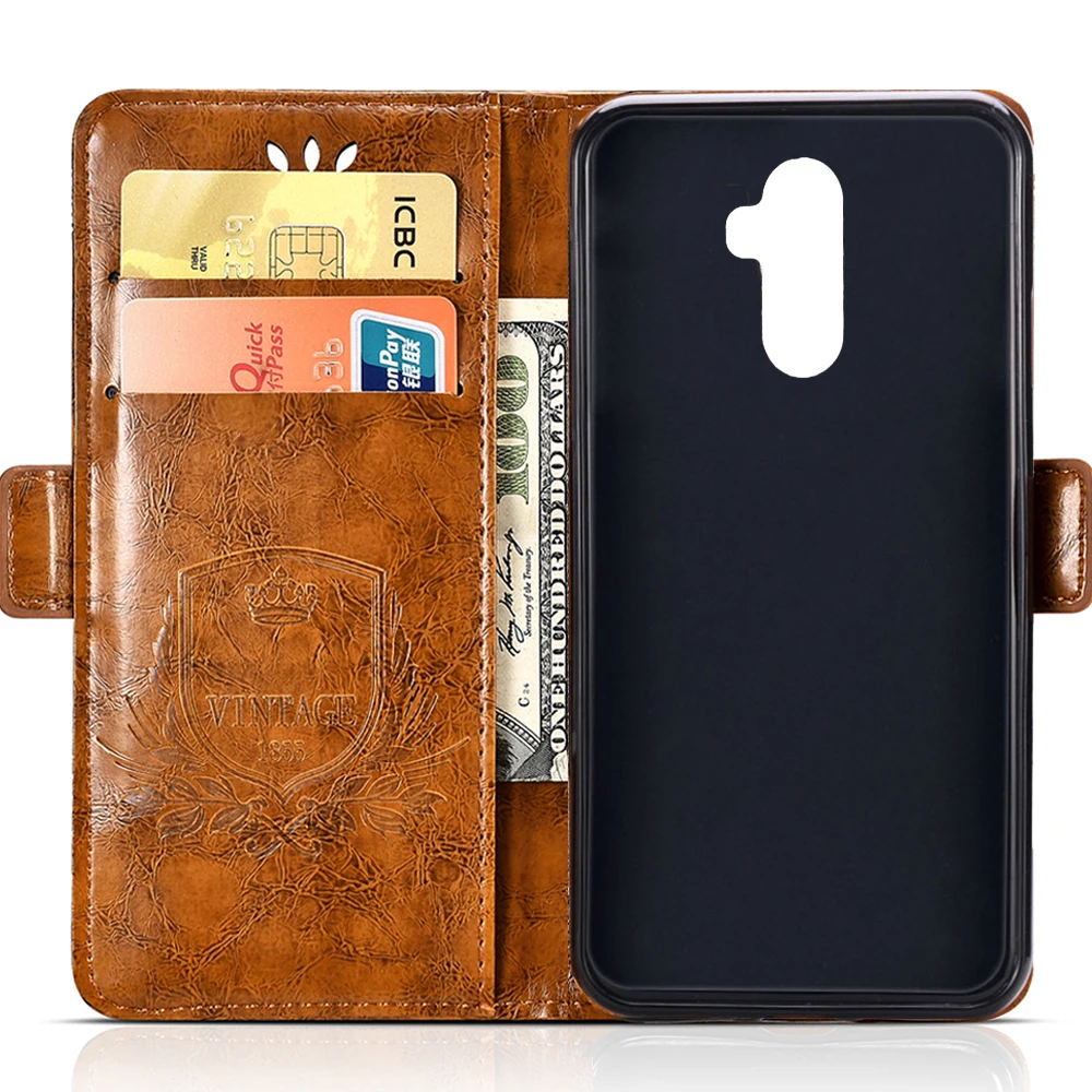 SRHE Flip Cover For Doogee Mix 2 Case 5.99 inch Leather Silicone With Wallet Magnet Vintage Mix2 DOOGEE | Мобильные телефоны и