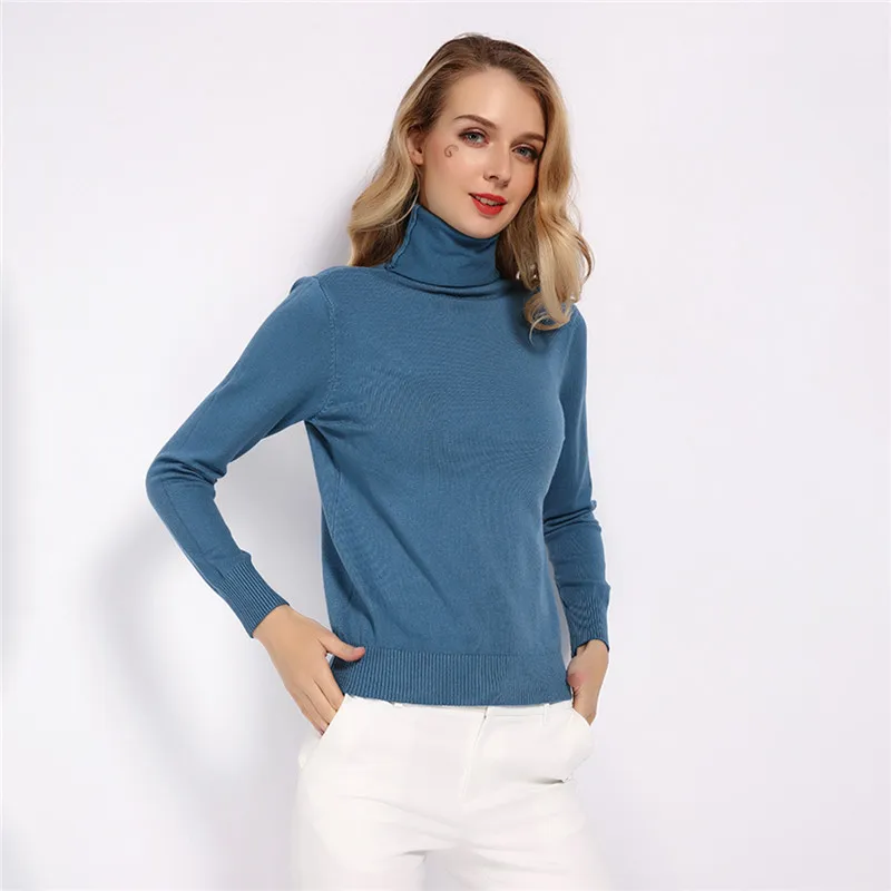 GCAROL, новинка, Осень-зима, 30% шерсть, водолазка, свитер, OL, карамельный, вязаный пуловер, женский, теплый, вязаный джемпер, уличный Топ