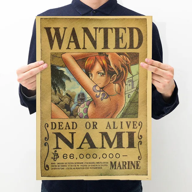Аниме одна деталь фигурка плакат ремесло винтажная бумага Аниме one piece Луффи Ace Зоро постеры «Санджи» Luffy Wanted подарки для мальчиков