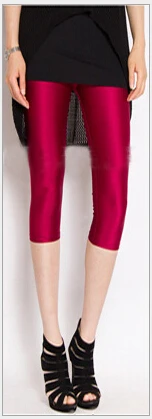 D004 Burgundy NDUCJSI женские леггинсы, эластичные растягивающиеся леггинсы, несколько неоновых Deportes, леггинсы цвета хаки для девочек, тонкие повседневные 16 ярких цветов - Цвет: D004 Burgundy