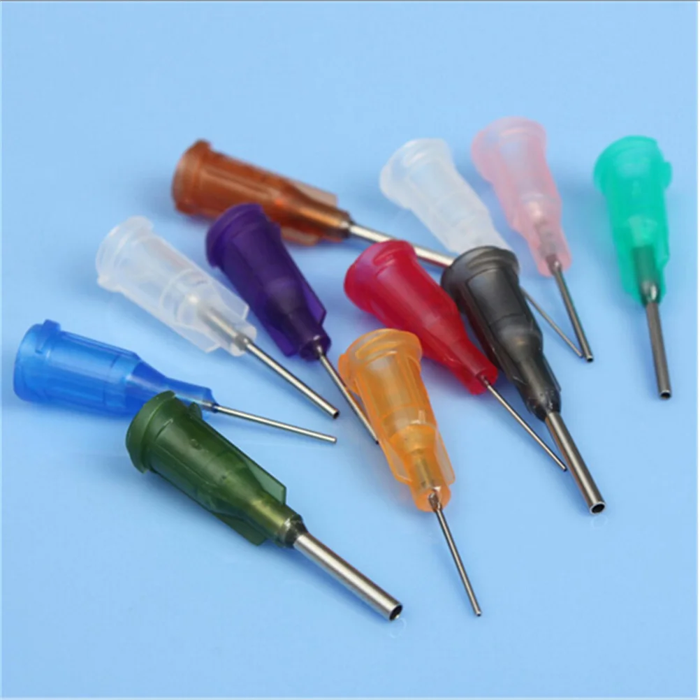 Флюс паста + 11 Needles30ml прозрачный полиэтилен иглы дозирования диспенсер бутылка