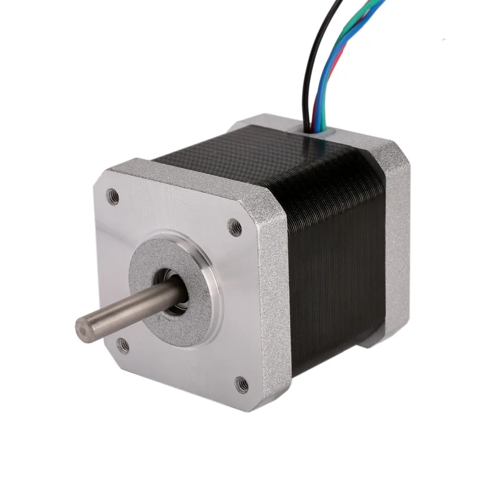Лидер продаж! Двойной шаговый двигатель Nema 17 42BYGHW811 70oz in 48 мм 2.5A CE ROSH ISO Reprep DIY CNC