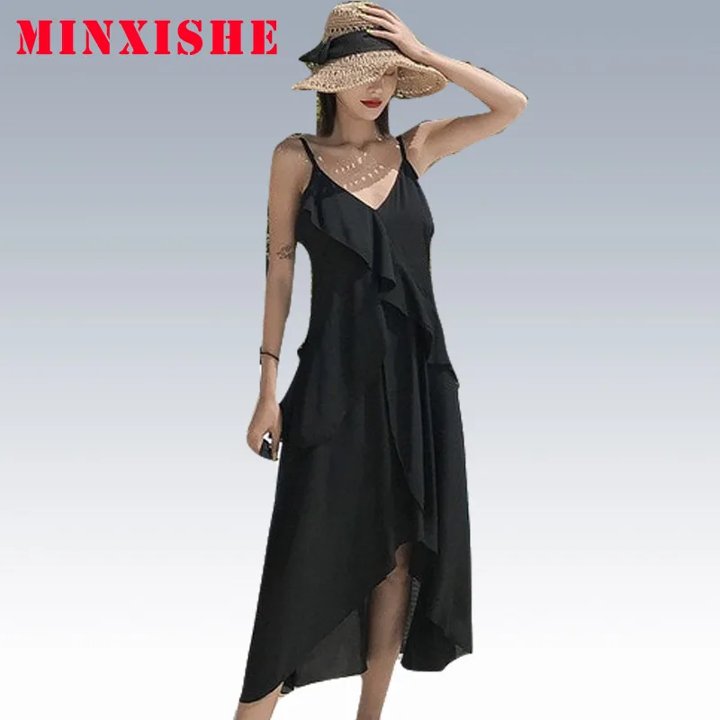 Летнее женское платье 2019 сексуальное облегающее элегантное Boho Maxi с низким