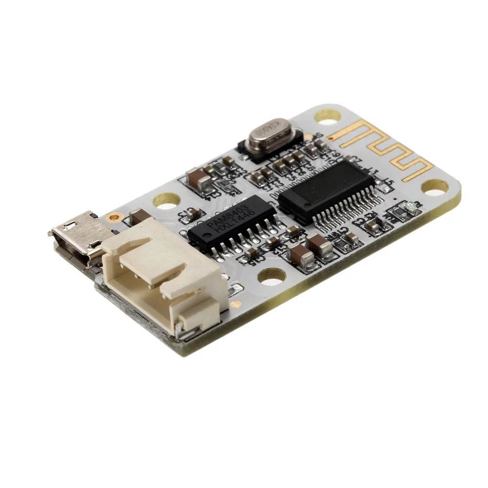 Плата усилителя мощности Micro USB DC 5 В аудиоприемник Bluetoo модуль цифрового 2*3 Вт