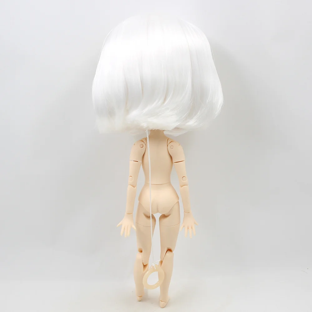 RBL Scalp 1/6 Blyth кукольные парики для мужчин и девочек, короткая серия волос, включая жесткий эндоконский купол коричневого цвета с челкой