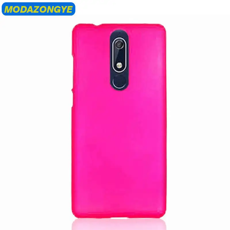 Для Nokia 5 1 чехол 2018 матовый пластиковый жесткий для телефона TA-1061 TA-1075 A-1076 TA-1081 TA-1088