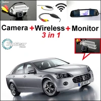 3in1 special rear view wifi camera wireless receiver mirror monitor easy diy backup parking system for bitter vero 20072014