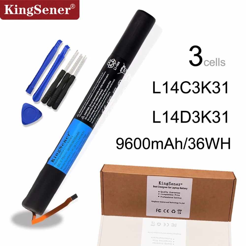 KingSener L14C3K31 Батарея для lenovo Yoga Tablet 2 1050L 1050F 2-1050F 2-1051F 2-1050L 2-1050LC 2-1051L Yt2-1050 L14D3K31