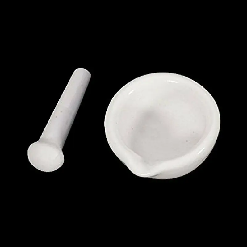 6ML Mini Porcelain Mortar and Pestle Mixing Grinding Bowl Set DIY Tool Kit | Дом и сад