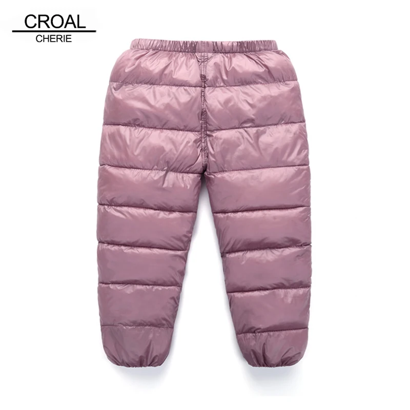 CROAL CHERIE 80 130 см зимняя одежда с подкладкой из хлопка для мальчиков брюки девочки