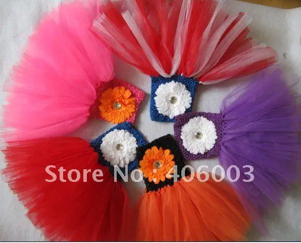 

Free Shipping Infant Baby Crochet Waffle Halter Top Tutu Dress Photoshoot Custom Made Toddler Tutus Available