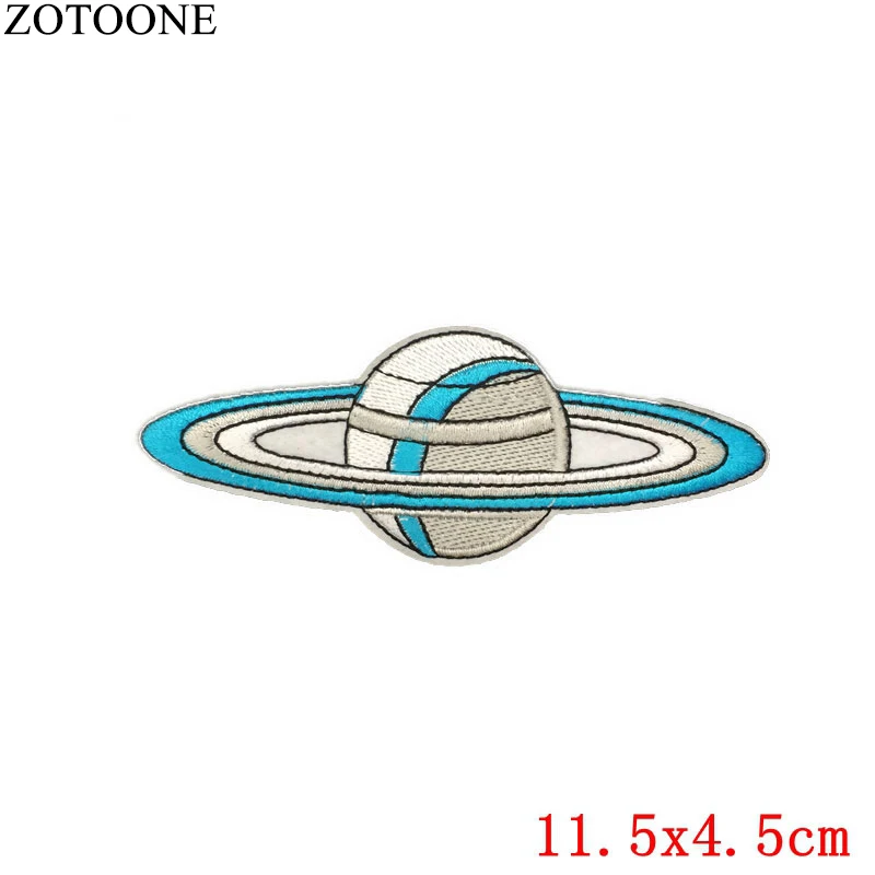 273 ZOTOONE Wild Planet железные нашивки для одежды Красочные космические аппликации на детской одежде Diy декоративные аппликации для детей - Цвет: 273