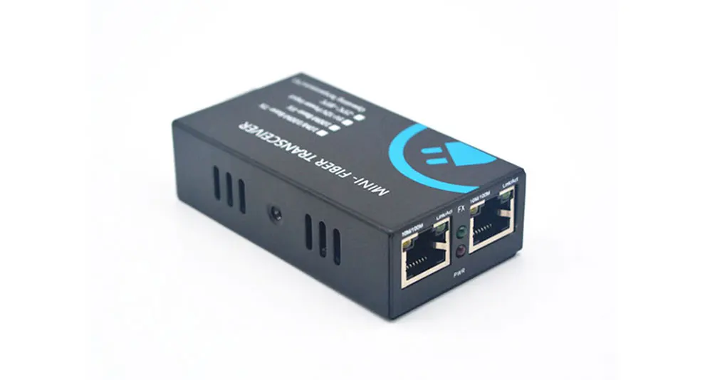 10/100M 2 RJ45 1 SC порт Fast Ethernet конвертер Gigabit Ethernet мини волоконно-оптический медиа конвертер одномодовый волоконно-оптический Порты и разъёмы 2 шт