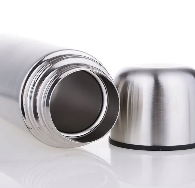 Высокое качество 350 мл/500 мл пуля Нержавеющая сталь термосы Silver THERMOS кружка Кофе