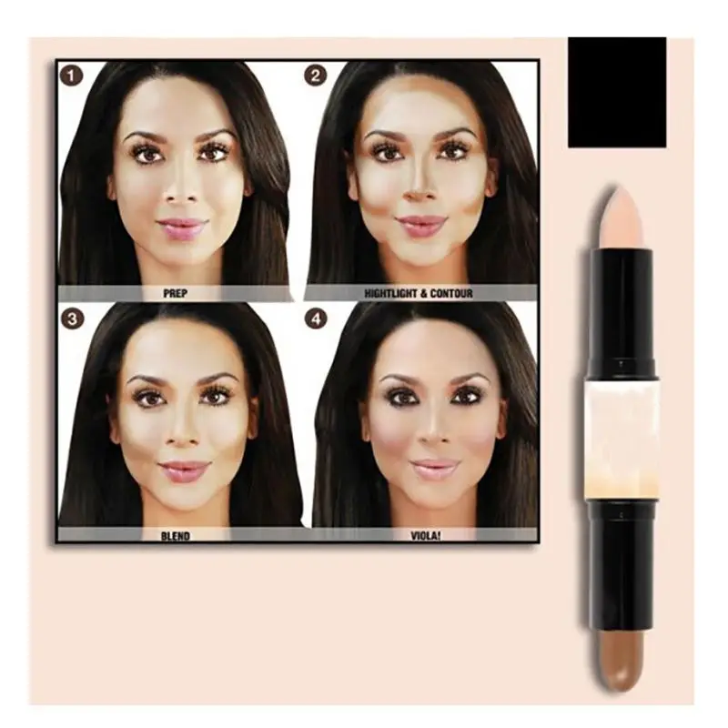 Женщины Девушки хайлайтер крем для лица глаз тональный в виде карандаша