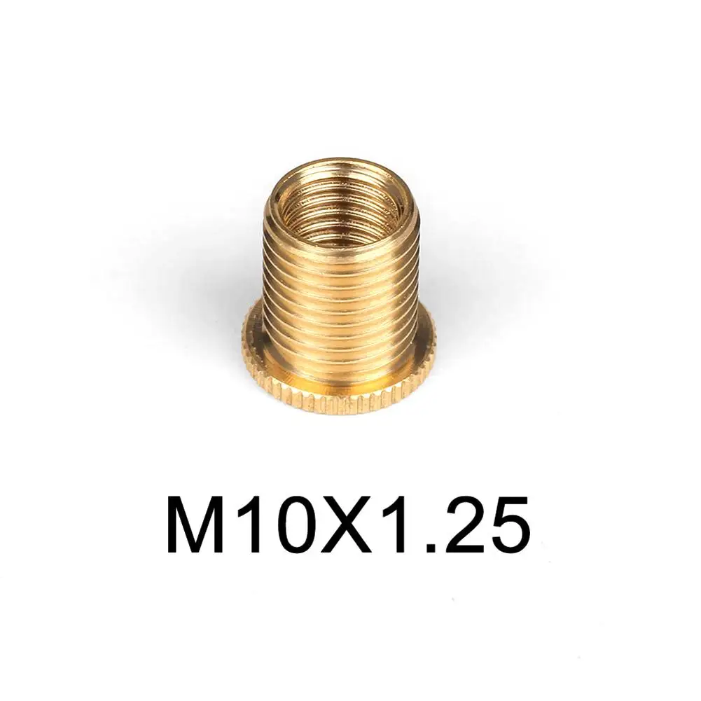 A M10* 1,25 M10* 1,5 M8* 1,25 Универсальный Авто Шестерни рычаг переключения передач ручка переключения головка резьбы винт-адаптер с наружной резьбой - Название цвета: A