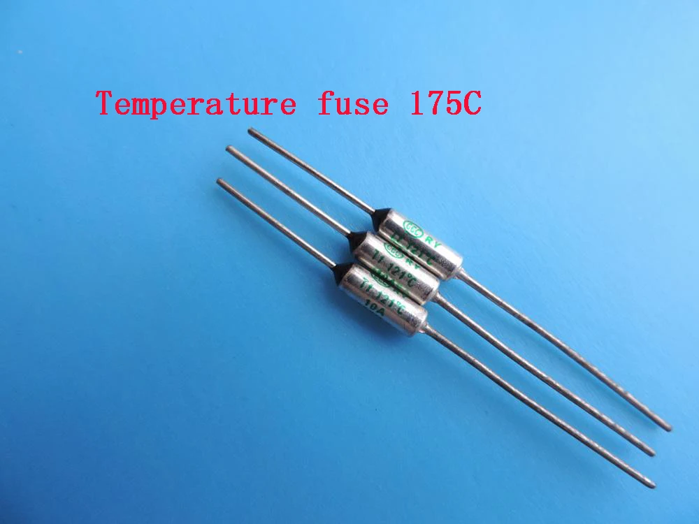 Предохранитель температуры 175C 10A 100 V RY175 250 градусов, 175 шт.