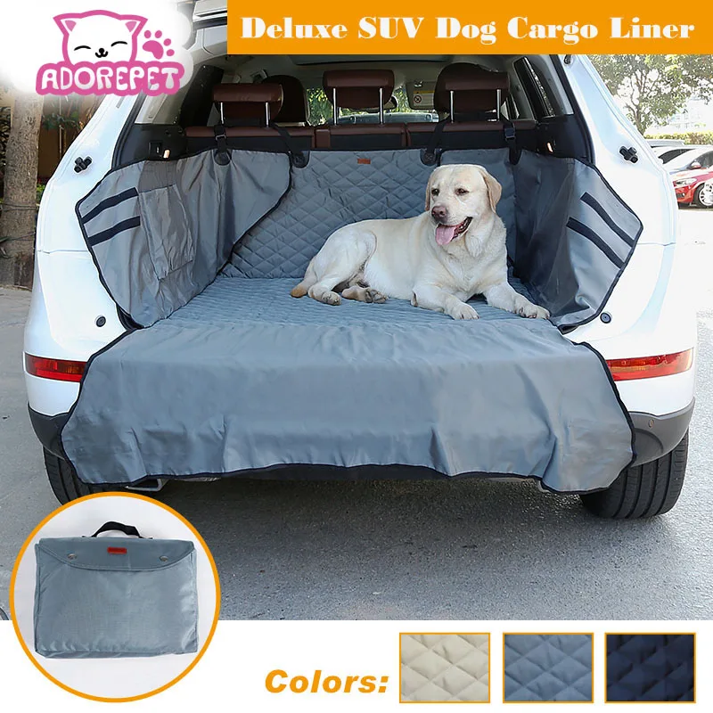 Dual-Use SUV Dog Cargo Liner Pet Seat Cover Mat for Truck dog cargo cover Car Protector Barrier | Дом и сад