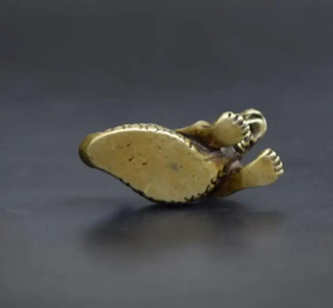 Copper Satue Collection archaize brass dragon fish small statue | Дом и сад