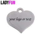 14*15 мм нержавеющая сталь персонализированное очарование ваши текст или слова на сердце лазерная гравировка польское зеркало очарование