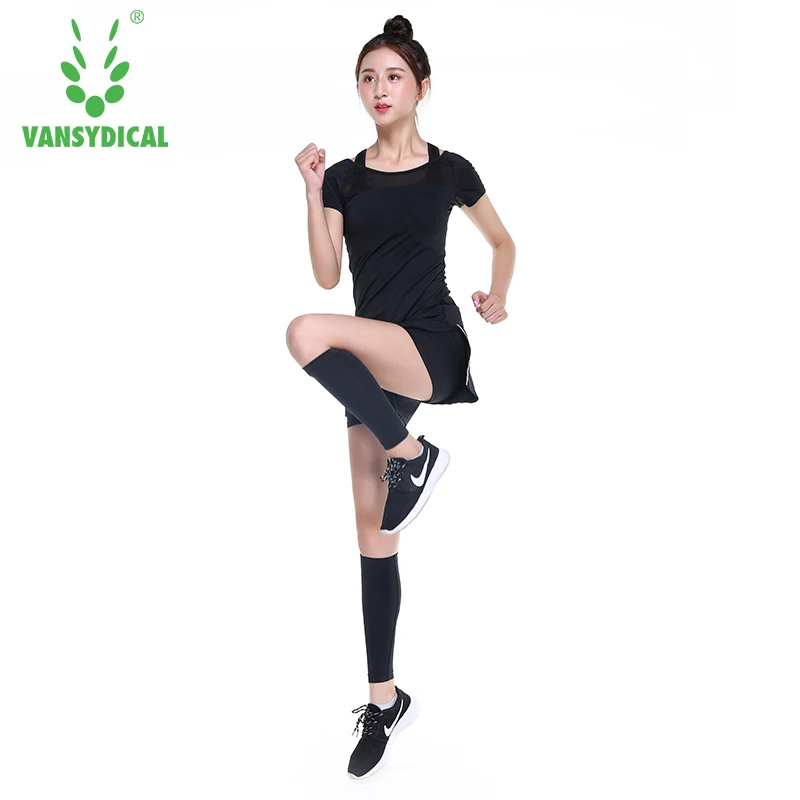 Vansydical женские сексуальные полой спины спортивные футболки с коротким рукавом