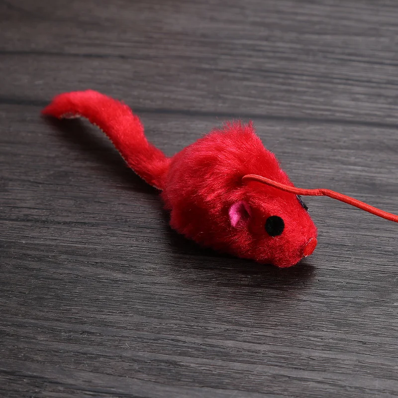 1 шт. практичные забавные палочки для кошек в форме мыши игрушки долговечный