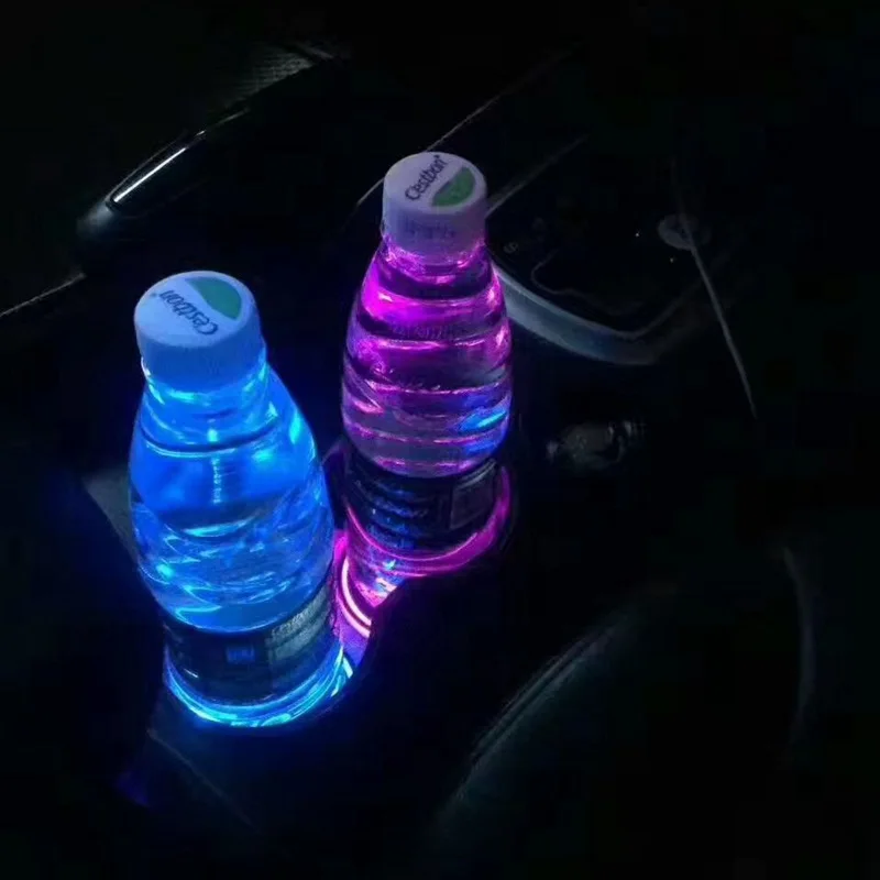 Автоматическая Индукционная Светодиодная лампа для kIa LED светильник чашки с