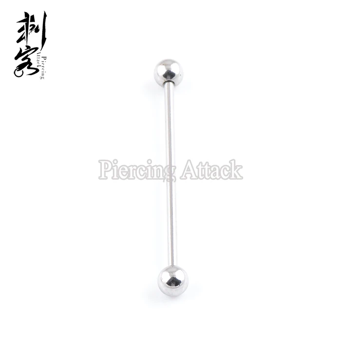 14 Калибровочная Базовая Промышленная Штанга бижутерия для тела 32 мм 42 мм|body