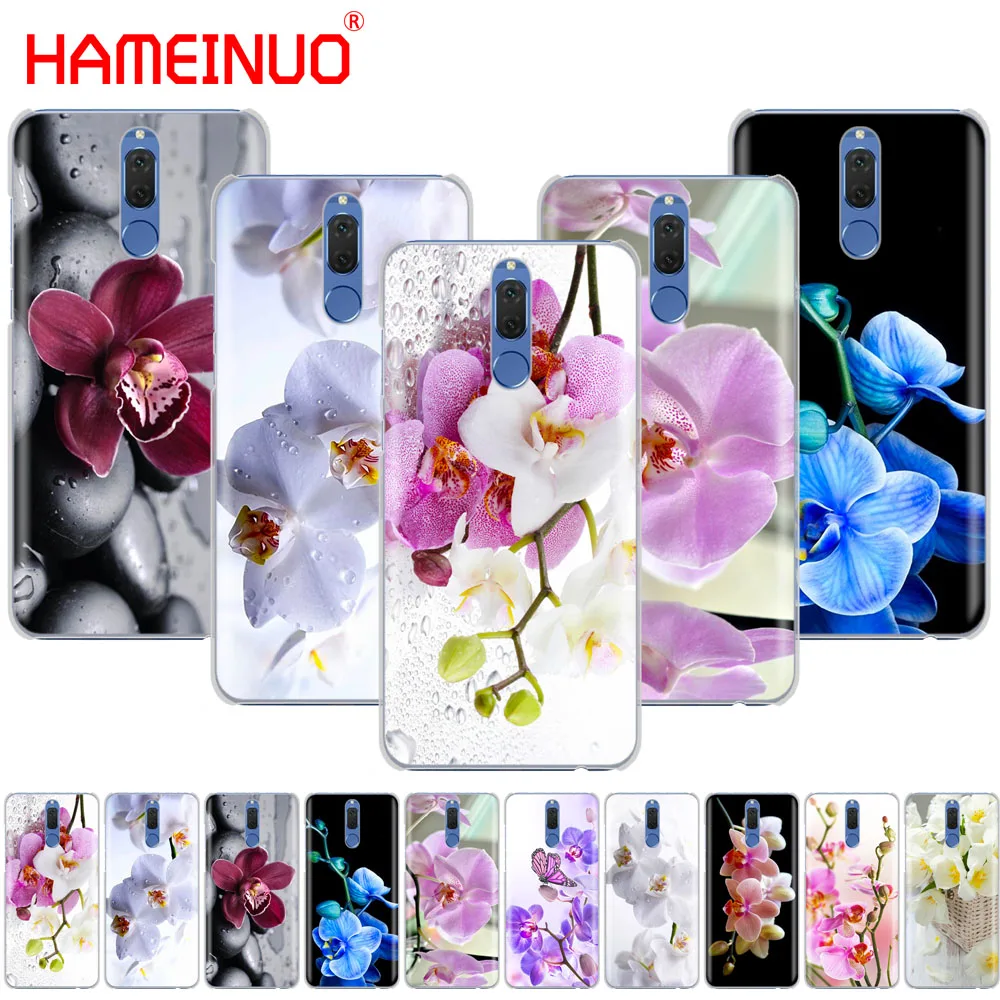 Цветной чехол HAMEINUO с цветами орхидеи для телефона Huawei NOVA 2 2S 3e PLUS LITE p smart 2018 enjoy 7s mate