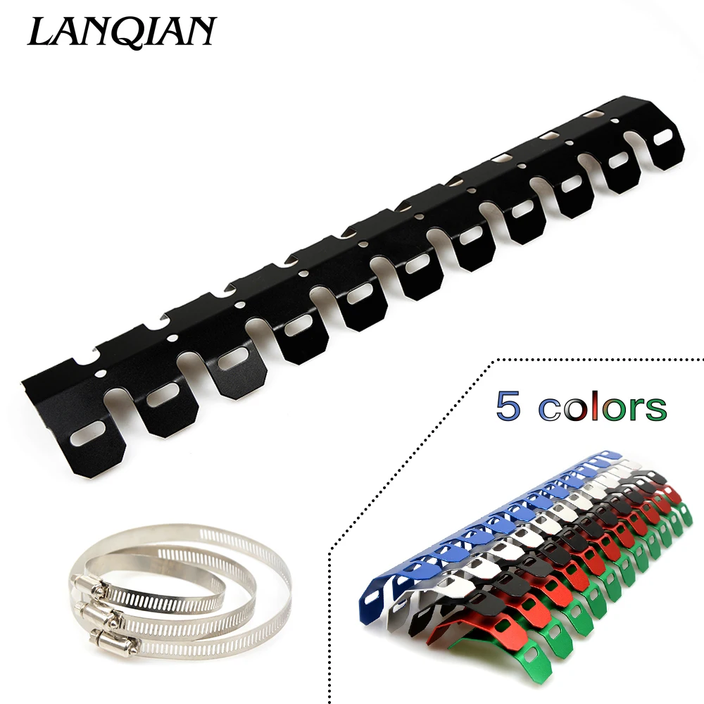 Защитный кожух на выхлопную трубу мотоцикла защитный для Suzuki GSXR GSX R 600 750 1000 K1 K2 K3 K4