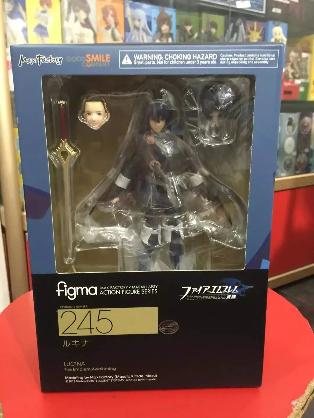 Figma 245 огненная эмблема Lucina фигурка модель игрушки поставляется с розничной коробкой