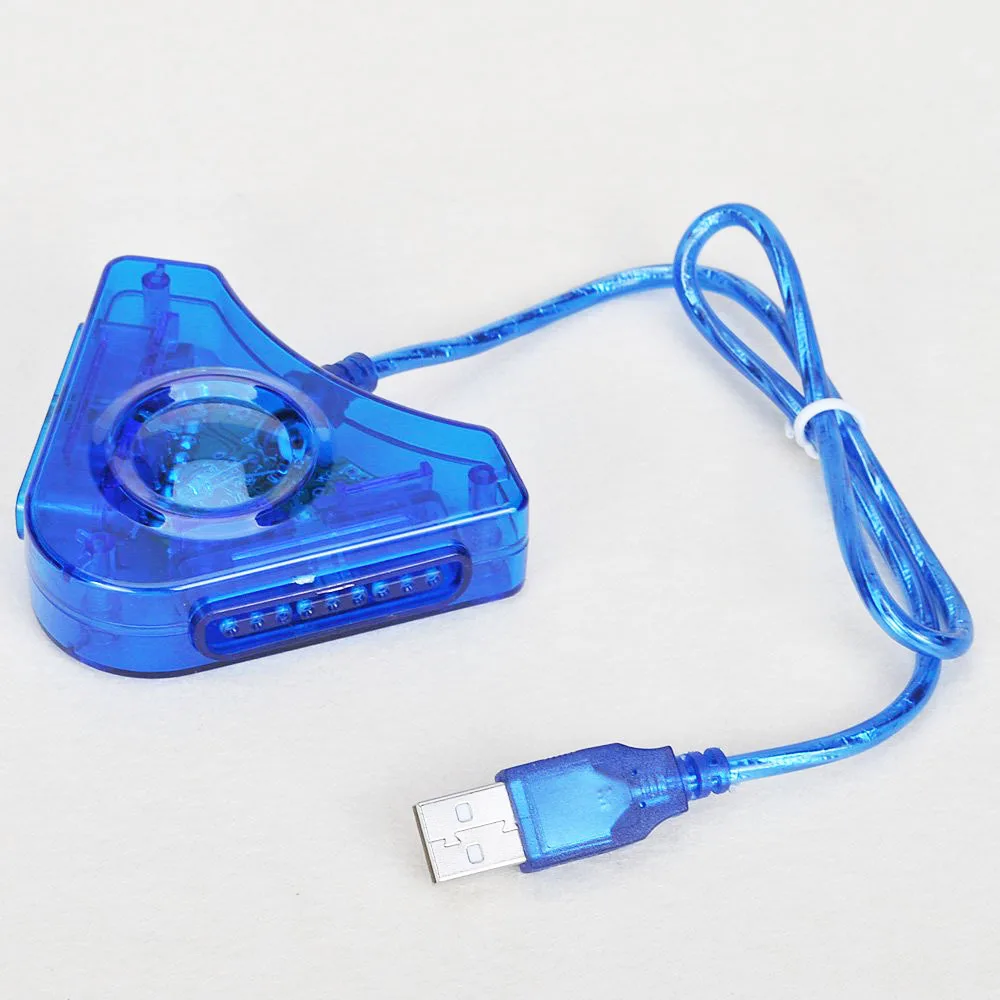 Двойной плеер используется для PS2 к ПК USB конвертер адаптер кабель двойной Playstation 2