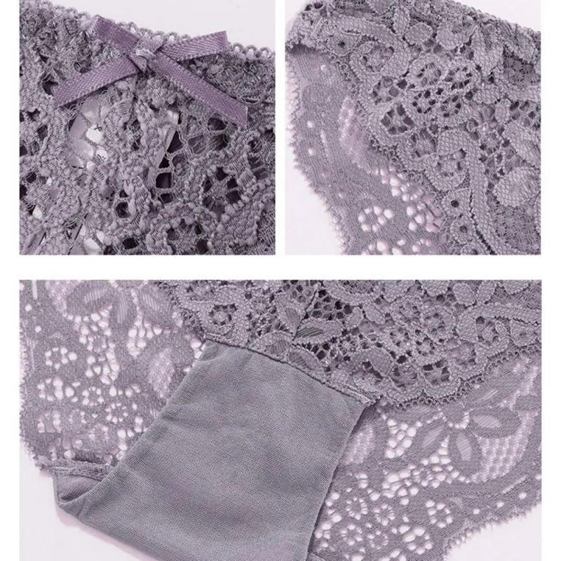 Женское нижнее белье с вышивкой однотонный кружевной сексуальный комплект