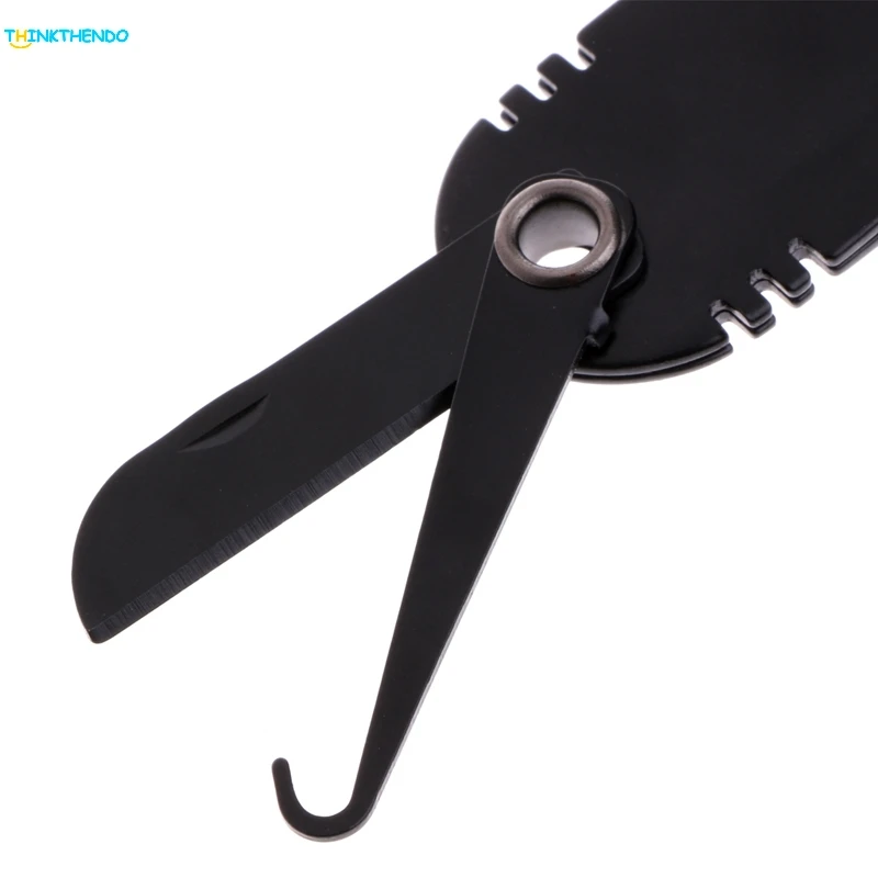 

Line Cutter Multi Function Stainless Steel Fishing Line Cutter Line Clipper Fishing Tool #A