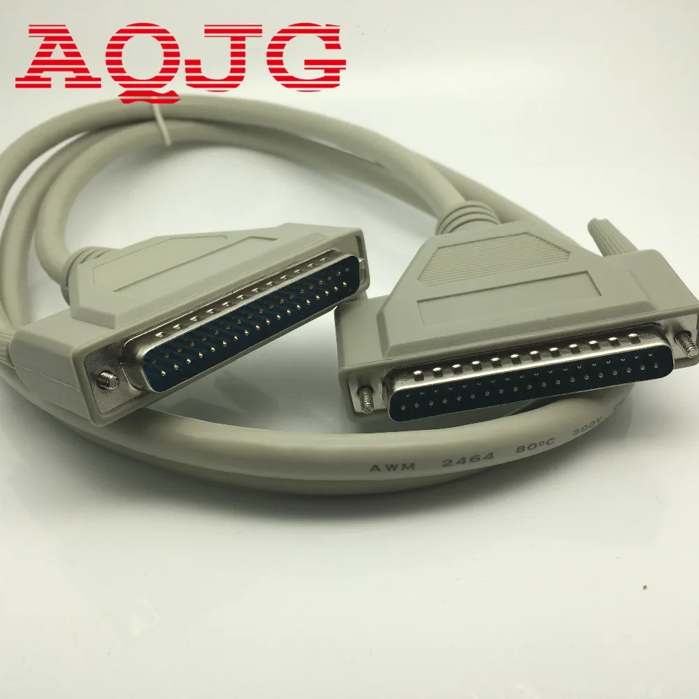 

Новый 1,4 M DB37 37Pin папа к мужчине M/M последовательный порт кабель для передачи данных Шнур для проволочного принтера AQJG