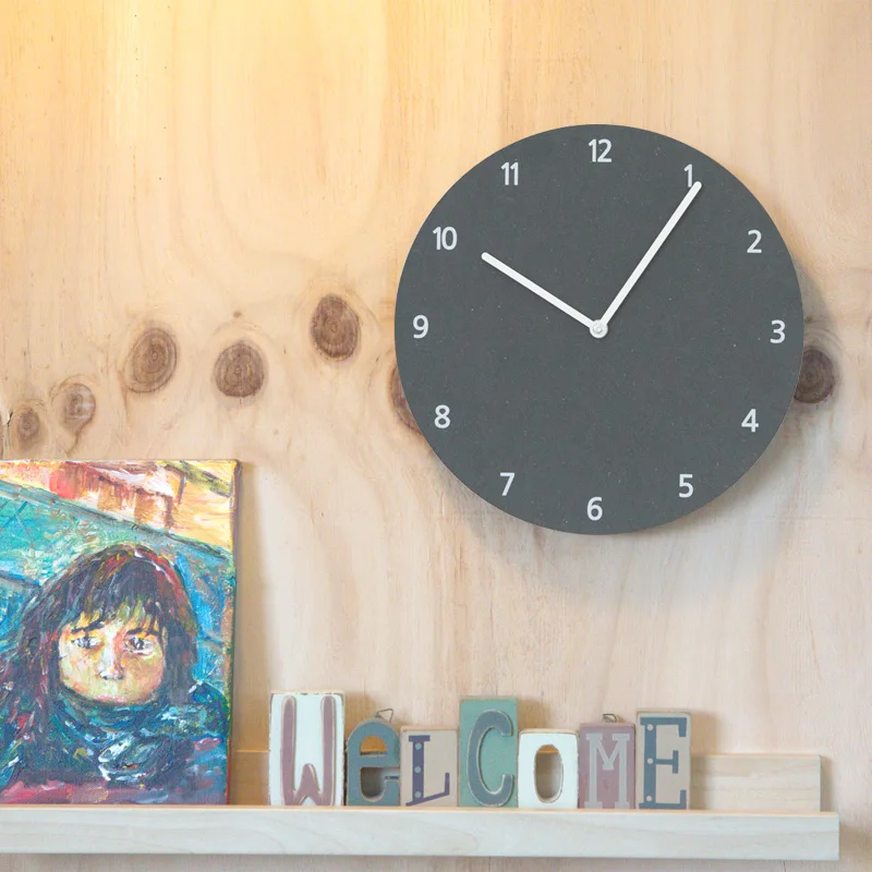 

Mandelda Wall Clock Relogio De Parede Pvc Digital Horloge Mural Reloj Pared Wall Watch Self Adhesive Wall Clocks