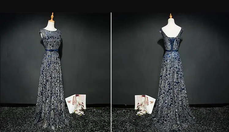 Walk Beside You, золотые вечерние платья, темно-синие, шикарные, длинные, Vestido Longo De Festa,, торжественное платье, вечернее платье, платья для выпускного вечера