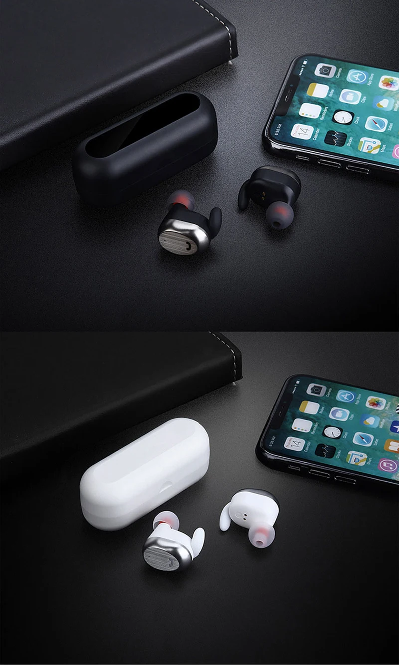 EGRINCY M9 D11 TWS Bluetooth гарнитура Беспроводные наушники металлический чехол для зарядного устройства мини стерео музыка настоящий Bluetooth наушники с микрофоном