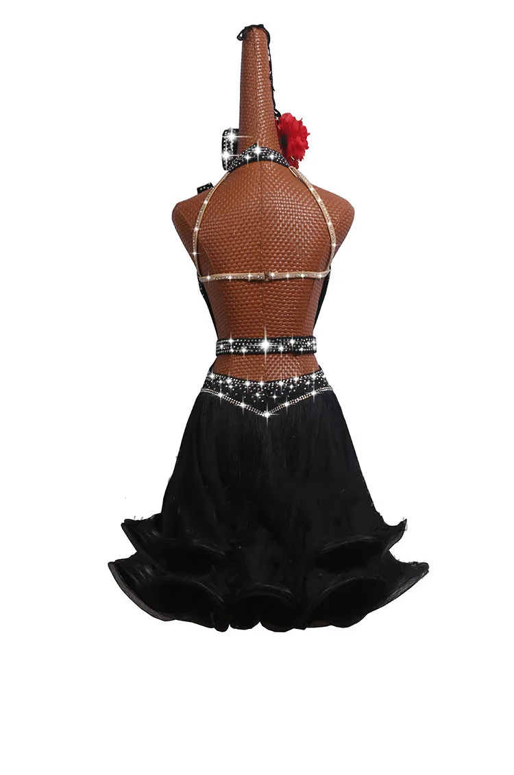 Новинка 2019 женские блестящие сексуальные платья для латиноамериканских танцев с
