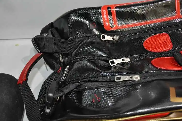 Li-Ning Китайская национальная команда бадминтон ракетка сумка ABJJ054 ABJJ058 подкладка 6/9 ракетка сумка для мужчин и женщин спортивный рюкзак L540OLC