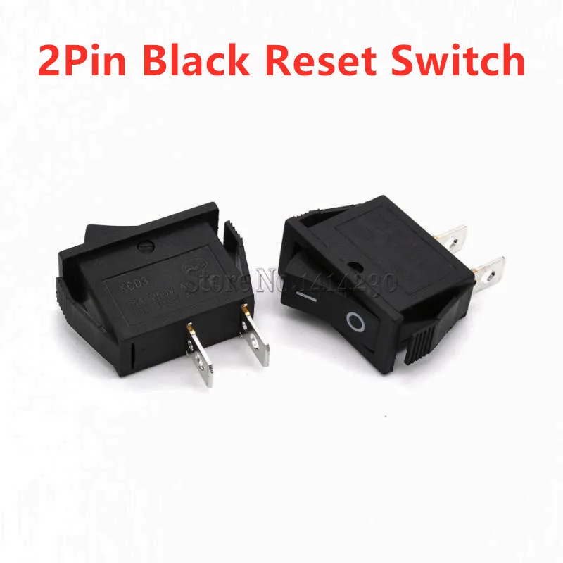 KCD3 кулисный переключатель 16A 250V 20A 125VAC 2Pin/3Pin ВКЛ-ВЫКЛ-на 2/3 позиции KCD3-102/N 15*, маленького размера, круглой формы с диаметром 32 мм Мощность переключателя сброса давления переключатель - Цвет: 2Pin Reset