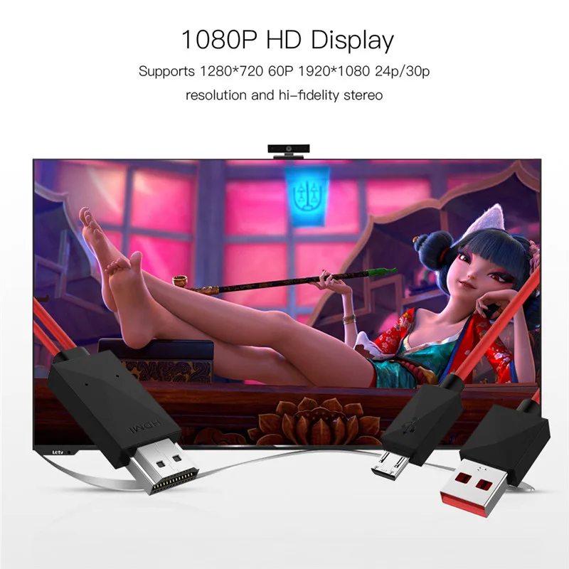 Micro usb HDMI адаптер 11Pin штекер к HDMI USB Мужской 1080 P ТВ конвертер кабель для samsung Galaxy S3 S4 S5 Edge Note 3