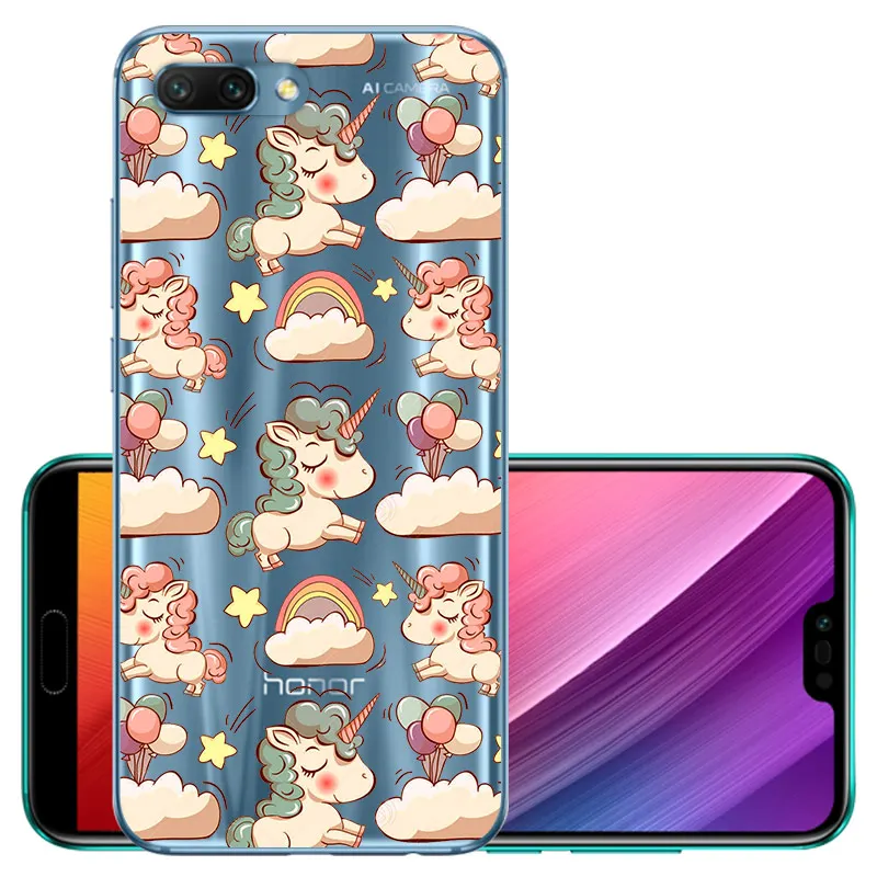 DJS Чехол для huawei Honor 10, чехол для Honor 10, мягкий силиконовый чехол для телефона, защитный чехол для Honor 10i 10 Lite 10 i Funda - Цвет: DJS