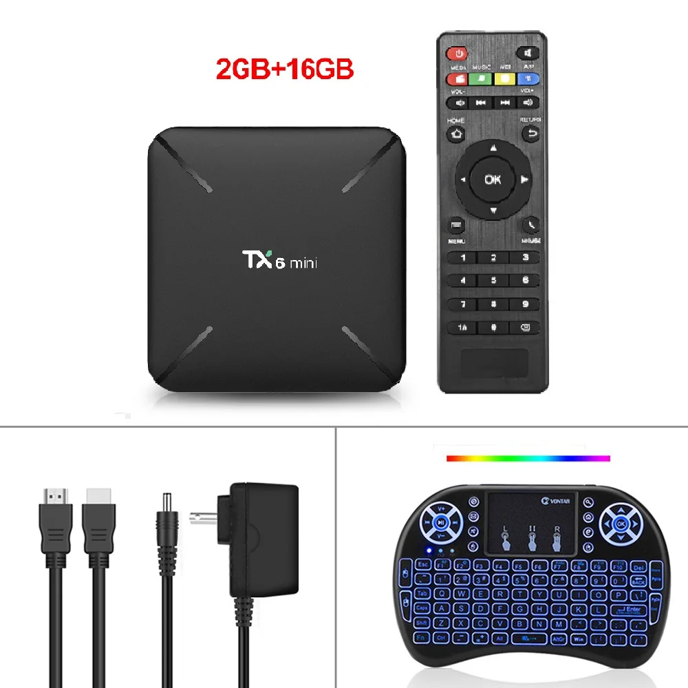 TX6mini 2G 16G Backi TX6 Android 9,0 Android tv box 4 Гб 64 Гб Allwinner H6 четырехъядерный Wifi HDR 4K Tanix 4 ГБ 32 ГБ медиаплеер TX6mini 2G 16G - Цвет: TX6mini 2G 16G Backi