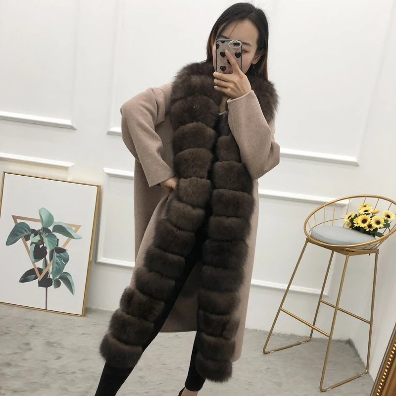 Женский длинный кардиган свободная зимняя верхняя одежда большого размера с